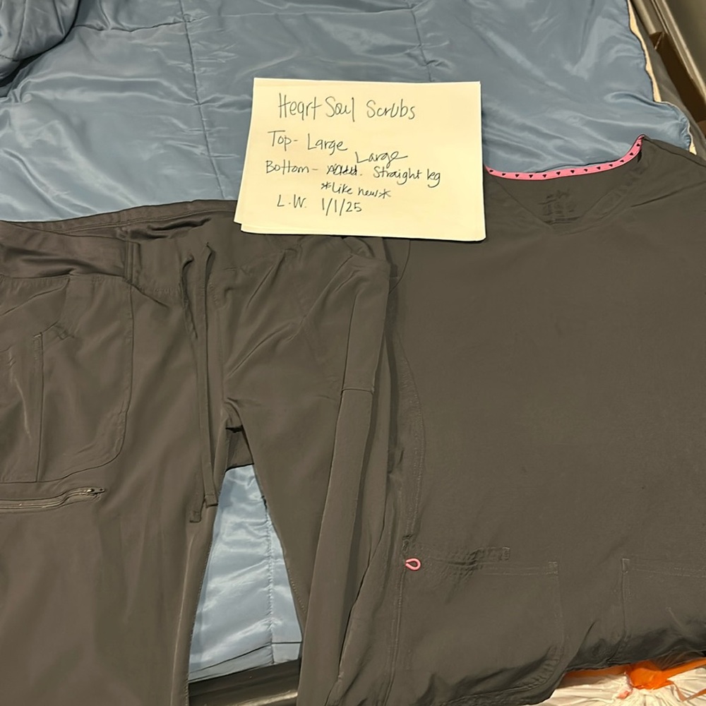 Heart soul scrub set